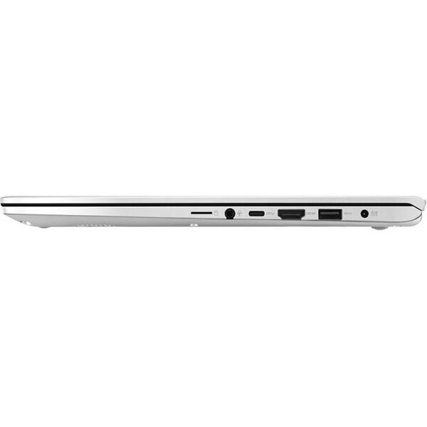 Laptop Asus VivoBook 15 X512DA, 15.6'' FHD, AMD Ryzen 5 3500U, 8GB DDR4, 512GB SSD, Radeon Vega 8, No OS, Transparent Silver
