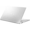 Laptop Asus VivoBook 15 X512FJ, 15.6'' FHD, Intel Core i5-8265U, 8GB DDR4, 512GB SSD, GeForce MX230 2GB, No OS, Transparent Silver