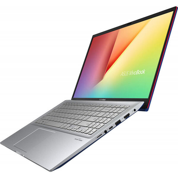 Laptop Asus VivoBook S15 S531FA, 15.6'' FHD, Intel Core i5-8265U, 8GB DDR4, 256GB SSD, GMA UHD 620, FreeDos, Cobalt Blue