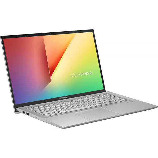 Laptop Asus VivoBook S15 S531FA, 15.6'' FHD, Intel Core i7-8565U, 8GB DDR4, 512GB SSD, GMA UHD 620, No OS, Transparent Silver
