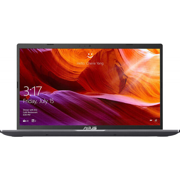 Laptop Asus X509FA, 15.6'' FHD, Intel Core i3-8145U, 8GB DDR4, 512GB SSD, GMA UHD 620, Endless OS, Grey