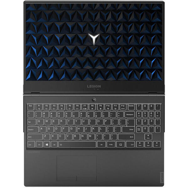 Laptop Lenovo Gaming Legion Y540, 15.6'' FHD IPS, Intel Core i7-9750H, 16GB DDR4, 1TB SSD, GeForce GTX 1660 Ti 6GB, FreeDos, Black