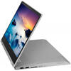 Laptop Lenovo 2-in-1 IdeaPad C340, 15.6'' FHD IPS Touch, Intel Core i5-1035G1, 8GB DDR4, 1TB SSD, GMA UHD, Win 10 Home, Platinum