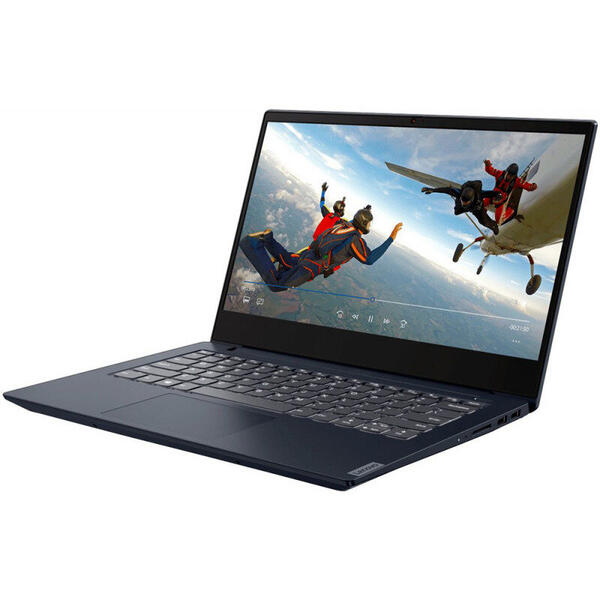 Laptop Lenovo IdeaPad S340, 14'' FHD IPS, Intel Core i3-1005G1, 4GB DDR4, 256GB SSD, GMA UHD, No OS, Abyss Blue