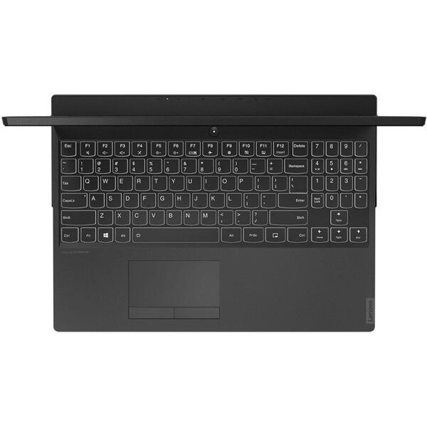 Laptop Lenovo Gaming Legion Y540, 15.6'' FHD IPS, Intel Core i7-9750HF, 16GB DDR4, 1TB SSD, GeForce GTX 1660 Ti 6GB, No OS, Black