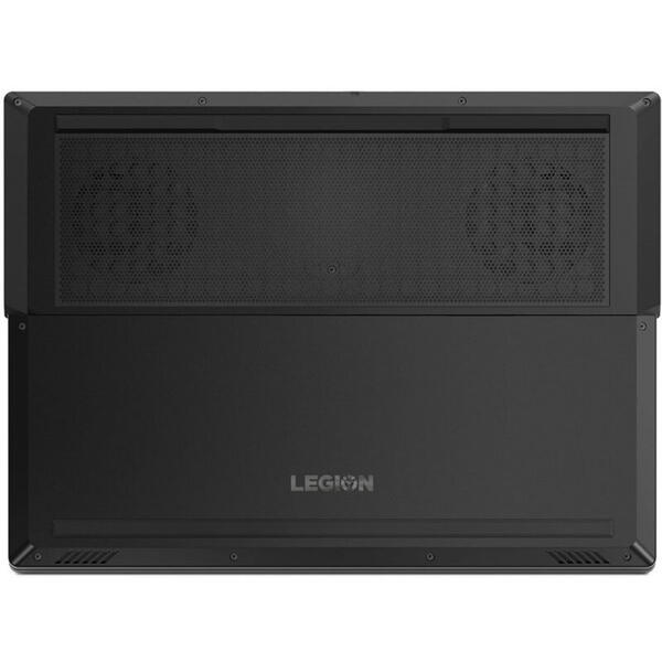 Laptop Lenovo Gaming Legion Y540, 15.6'' FHD IPS 144Hz, Intel Core i7-9750HF, 16GB DDR4, 512GB SSD, GeForce RTX 2060 6GB, No OS, Black