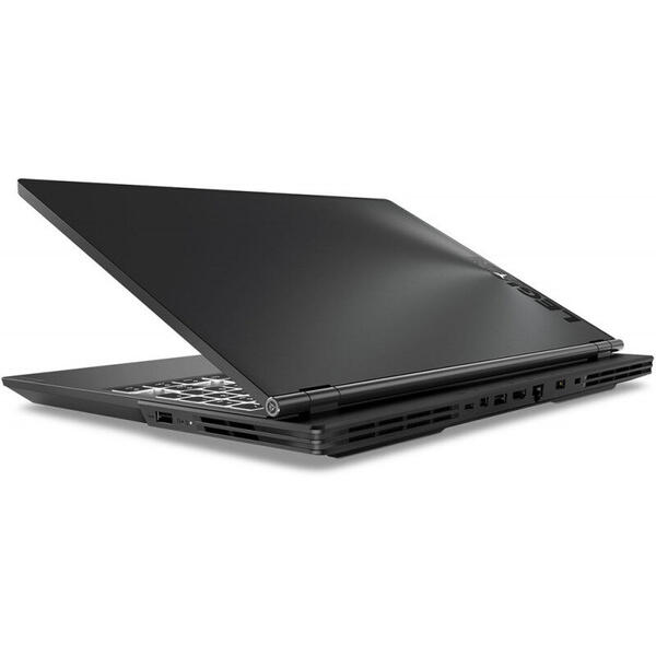 Laptop Lenovo Gaming Legion Y540, 15.6'' FHD IPS 144Hz, Intel Core i7-9750HF, 16GB DDR4, 512GB SSD, GeForce RTX 2060 6GB, No OS, Black