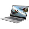 Laptop Lenovo IdeaPad S340 IILD, 15.6'' FHD IPS, Intel Core i5-1035G1, 8GB DDR4, 1TB + 256GB SSD, GeForce MX250 2GB, FreeDos, Platinum Grey