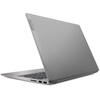 Laptop Lenovo IdeaPad S340 IILD, 15.6'' FHD IPS, Intel Core i7-1065G7, 8GB DDR4, 1TB + 256GB SSD, GeForce MX250 2GB, FreeDos, Platinum Grey