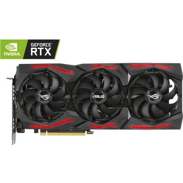 Placa video Asus GeForce RTX 2060 SUPER ROG STRIX EVO GAMING O8G 8GB GDDR6 256-bit