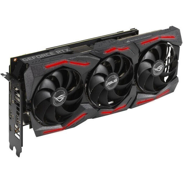 Placa video Asus GeForce RTX 2060 SUPER ROG STRIX EVO GAMING O8G 8GB GDDR6 256-bit