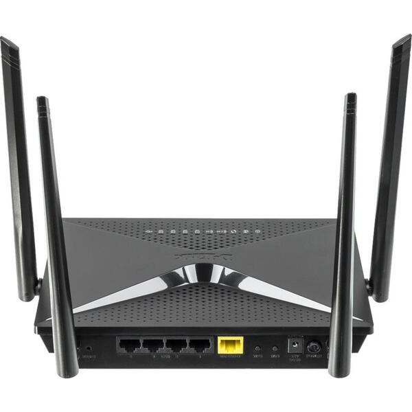 Router Wireless D-LINK Gigabit AC 1300 Dual-Band, 4x LAN, 1x WAN, 10/100/1000 Mbps