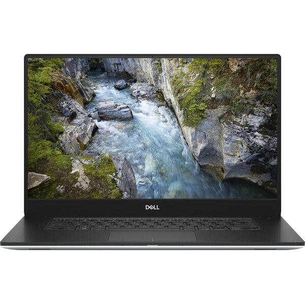 Laptop Dell Precision 5540, Intel Core i7-9850H, 15.6" FHD, 16GB RAM, 512GB SSD, nVidia Quadro T1000 4GB, Windows 10 Pro, Platinum Silver