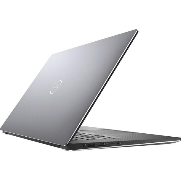 Laptop Dell Precision 5540, Intel Core i7-9850H, 15.6" FHD, 16GB RAM, 512GB SSD, nVidia Quadro T1000 4GB, Windows 10 Pro, Platinum Silver