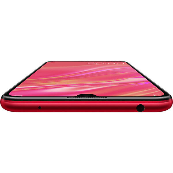 Smartphone Huawei Y7 (2019), 6.26 inch IPS, Octa Core, 32GB, 3GB RAM, Dual SIM, 4G, 3-Camere, Coral Red