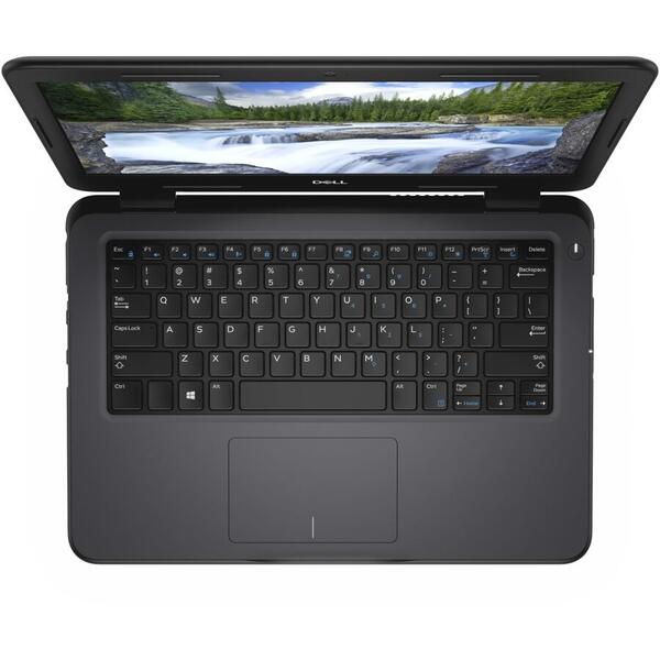 Laptop Laptop Dell Latitude 3310, Intel Core i5-8265U, 13.3" FHD, 8GB, 256GB SSD, Intel UHD Graphics 620, Linux, Negru
