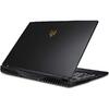 Laptop MSI WE65 9TI, 15.6 inch Full HD, Intel Core i7-9750H, nVidia Quadro T1000 4GB, 16GB DDR4, SSD 512GB, FreeDOS, Negru
