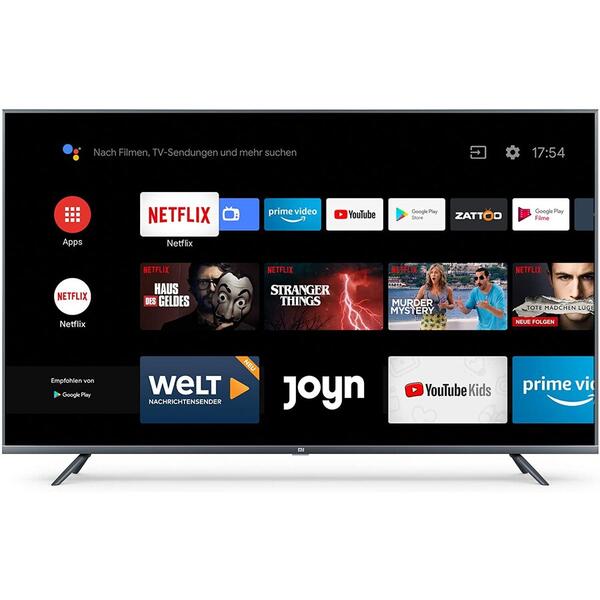 Televizor LED Xiaomi Smart TV Android Mi 4S 55, 138cm, 4K UHD