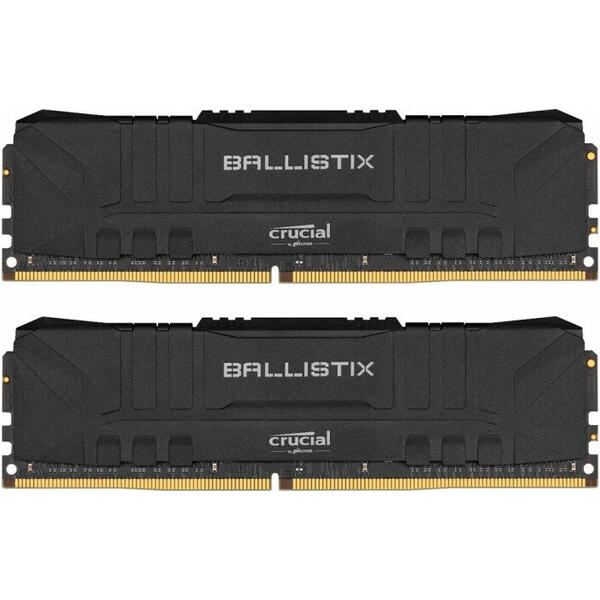 Memorie Crucial Ballistix Black 32GB DDR4 3200MHz CL16 Kit Dual Channel