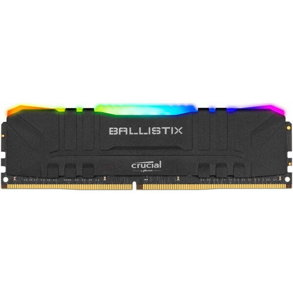 Memorie Crucial Ballistix Black RGB 32GB DDR4 3200MHz CL16 Kit Dual Channel