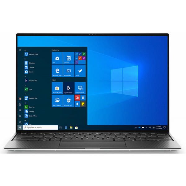 Laptop Dell XPS 13 9300, UHD+ InfinityEdge Touch, Intel Core i7-1065G7, 16GB DDR4X, 1TB SSD, Intel Iris Plus, Win 10 Pro, Silver, 3Yr NBD