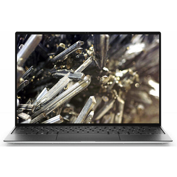 Laptop Dell XPS 13 9300, FHD+ InfinityEdge, Intel Core i5-1035G1, 8GB DDR4X, 512GB SSD, Intel Iris Plus, Win 10 Pro, Silver, 3Yr NBD