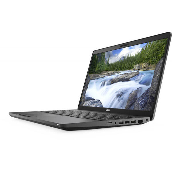 Laptop Dell Latitude 5501, 15.6'' FHD, Intel Core i7-9850H, 16GB DDR4, 512GB SSD, Intel UHD 630, Win 10 Pro, Black, 3Yr NBD