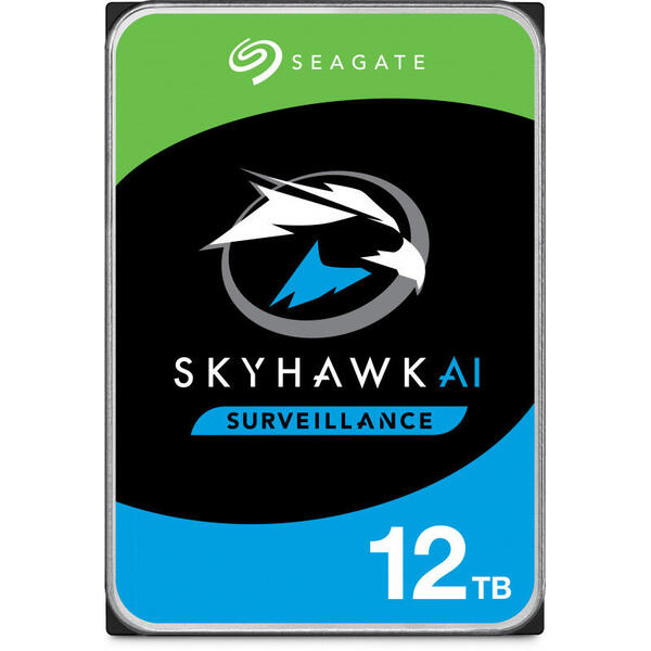 Hard Disk Seagate SkyHawk AI 12TB 7200RPM SATA3 256MB 3.5 inch