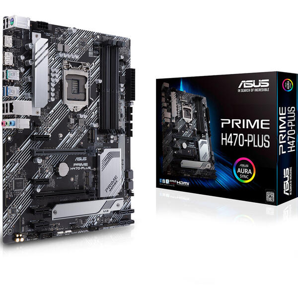 Placa de baza Asus PRIME H470-PLUS, Socket 1200