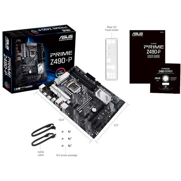 Placa de baza Asus PRIME Z490-P, Socket 1200