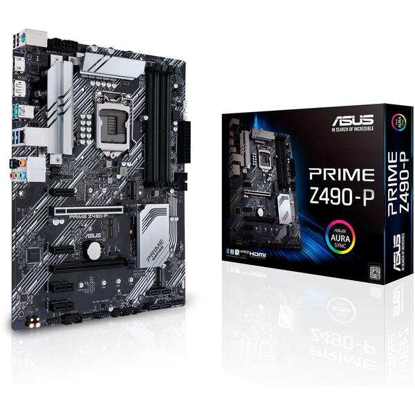 Placa de baza Asus PRIME Z490-P, Socket 1200