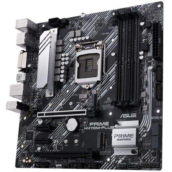 Placa de baza Asus PRIME H470M-PLUS, Socket 1200