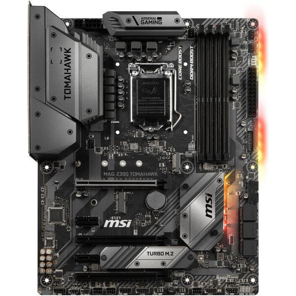 Placa de baza MSI MAG Z390 TOMAHAWK, Socket 1151 v2