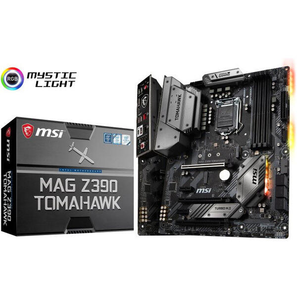 Placa de baza MSI MAG Z390 TOMAHAWK, Socket 1151 v2