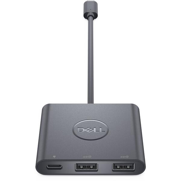 Adaptor USB Dell USB-C to Dual USB-A with Power Delivery