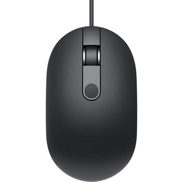 Mouse Dell MS819 cu Fingerprint USB, Negru