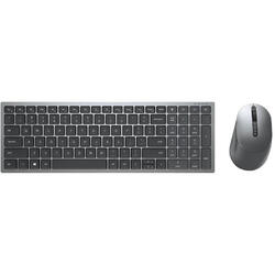 Kit Tastatura si Mouse Dell KM7120W,  US International, Gri