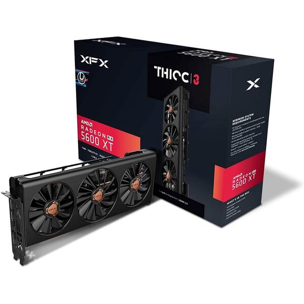 Placa video XFX Radeon RX 5600 XT Thicc III Ultra 6GB GDDR6 192 bit