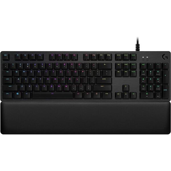 Tastatura Gaming Logitech G513 Carbon RGB Mecanica Romer-G Tactile