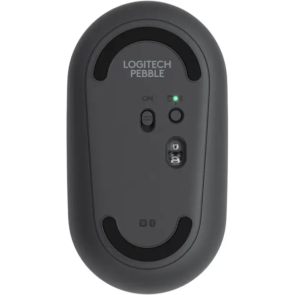 Mouse Logitech Pebble M350, Wireless, Bluetooth, Graphite