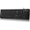 Tastatura Genius KB-100 USB, Negru