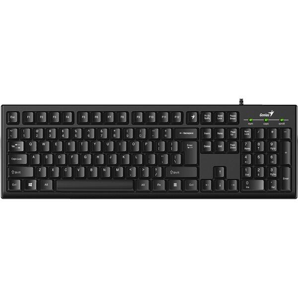 Tastatura Genius KB-100 USB, Negru