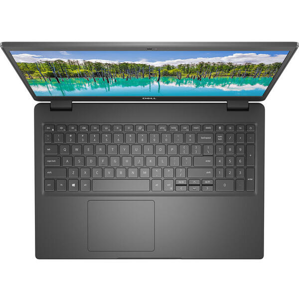 Laptop Dell Vostro 3510, 15.6'' FHD, Intel Core i5-1135G7, 8GB DDR4, 256GB SSD, Intel Iris Xe Graphics, Win 10 Pro, Black, 3Yr NBD