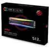 SSD A-DATA XPG SPECTRIX S40G RGB 512GB PCI Express 3.0 x4 M.2 2280