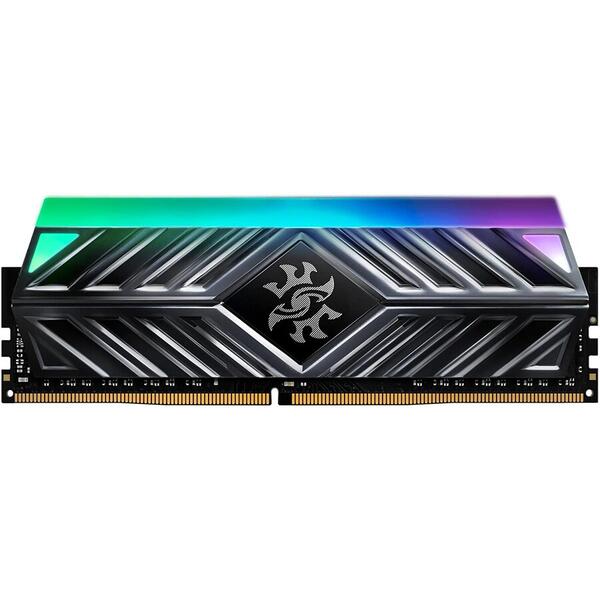 Memorie ADATA XPG Spectrix D41 Tungsten Grey RGB 8GB DDR4 3000MHz CL16