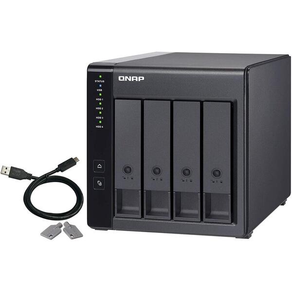 Expansiune NAS Qnap TR-004, 4 Bay, Negru