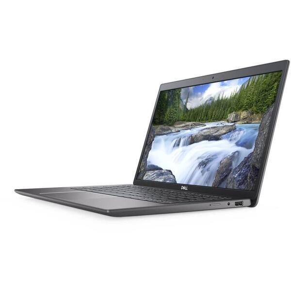 Laptop Dell Latitude 3301 13.3 inch FHD, Intel Core I7-8565U, 8GB RAM, 512GB SSD, Windows 10 Pro, SIM card, Negru