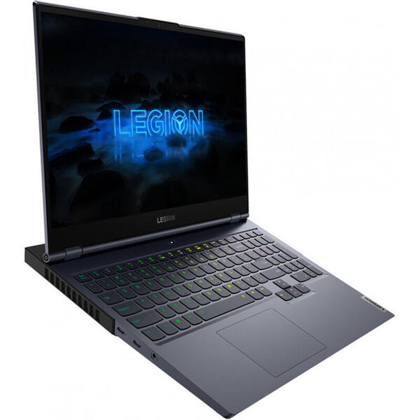 Laptop Gaming Lenovo Legion 7 15IMHg05, 15.6 inch FHD 144Hz, Intel Core i9-10980HK, 32GB DDR4, 2x 1TB SSD, GeForce RTX 2080 SUPER 8GB, Slate Grey