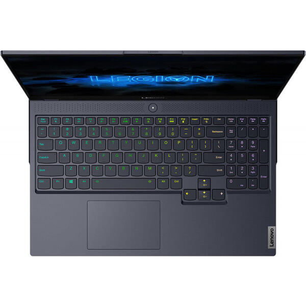 Laptop Lenovo Legion 7 15IMHg05, 15.6 inch FHD IPS 240Hz, Intel Core i7-10750H, 16GB DDR4, 1TB SSD, GeForce RTX 2070 SUPER 8GB, Slate Grey