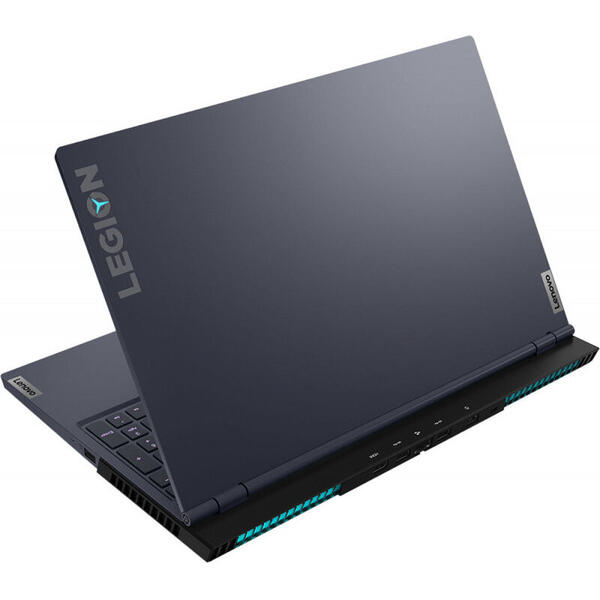 Laptop Gaming Lenovo Legion 7 15IMHg05, 15.6 inch FHD IPS 144Hz, Intel Core i7-10875H, 32GB DDR4, 1TB SSD, GeForce RTX 2060 6GB, No OS, Slate Grey